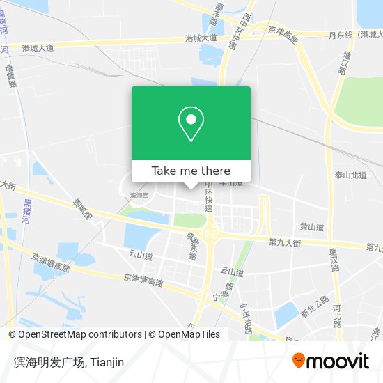 滨海明发广场 map