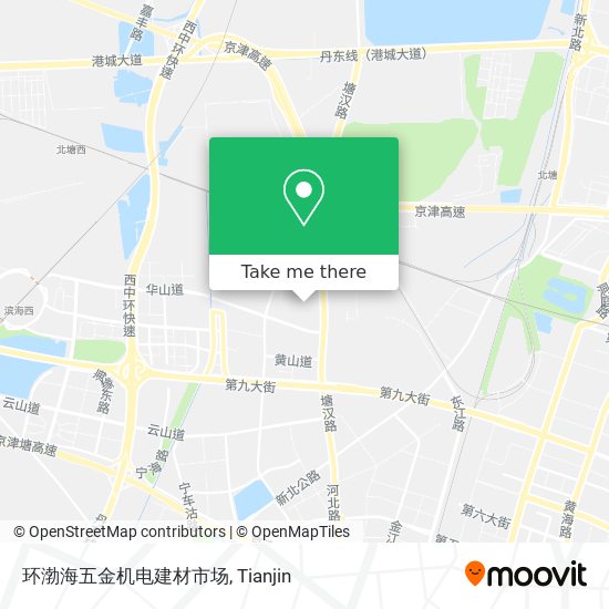 环渤海五金机电建材市场 map