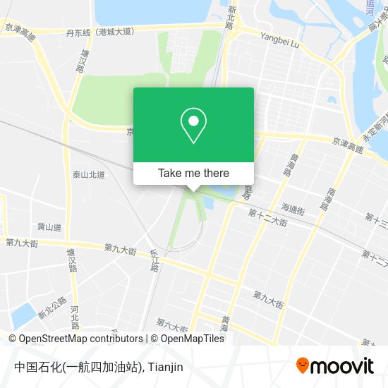 中国石化(一航四加油站) map