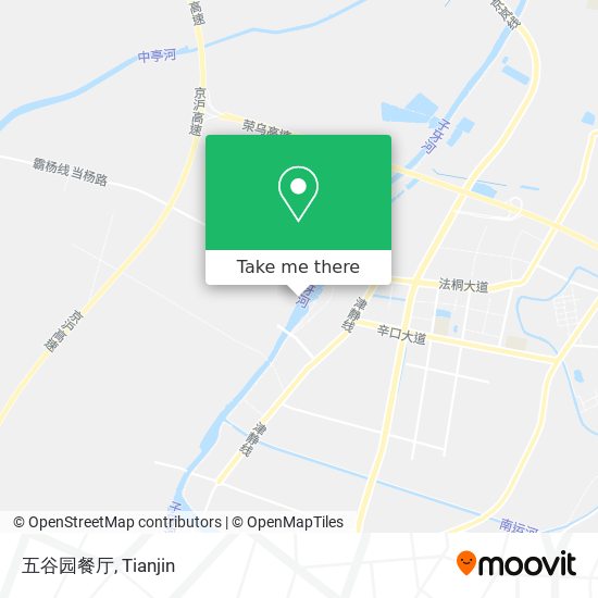 五谷园餐厅 map