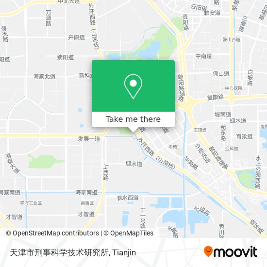 天津市刑事科学技术研究所 map