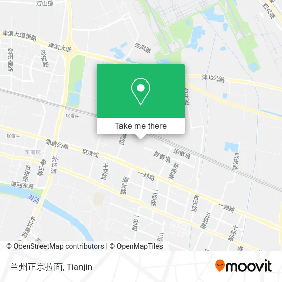 兰州正宗拉面 map