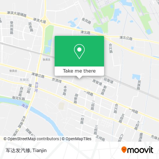 军达发汽修 map