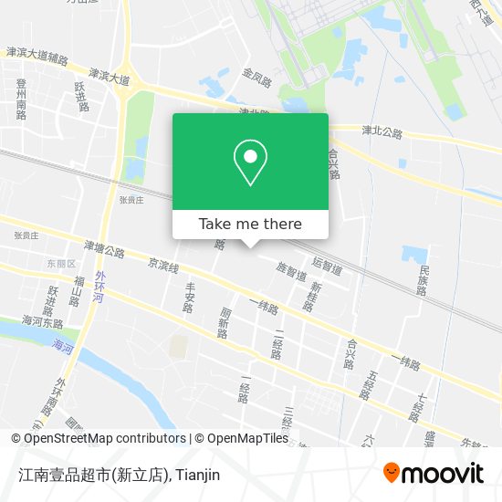 江南壹品超市(新立店) map