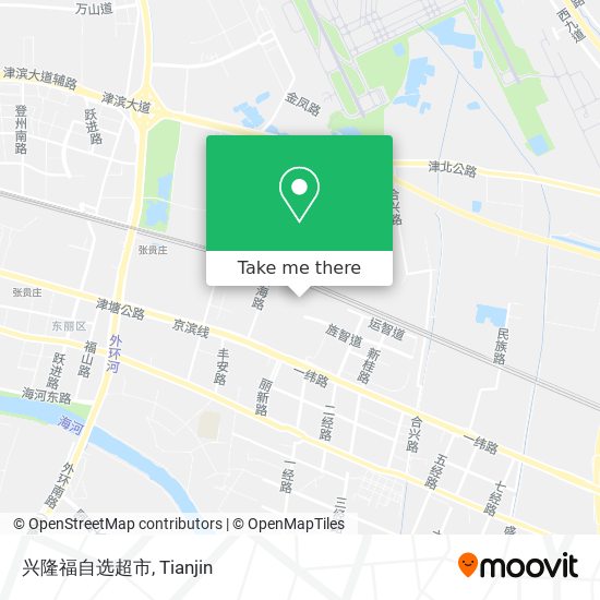 兴隆福自选超市 map