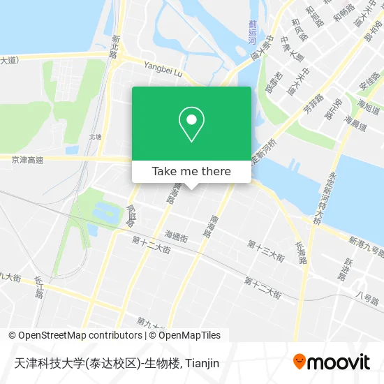 天津科技大学(泰达校区)-生物楼 map