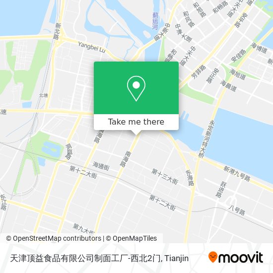天津顶益食品有限公司制面工厂-西北2门 map