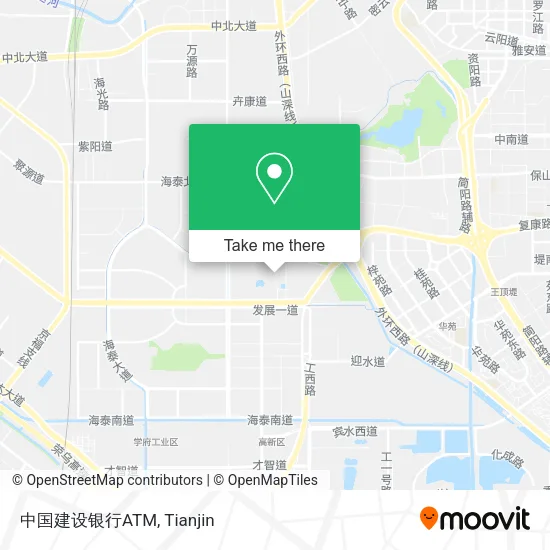 中国建设银行ATM map