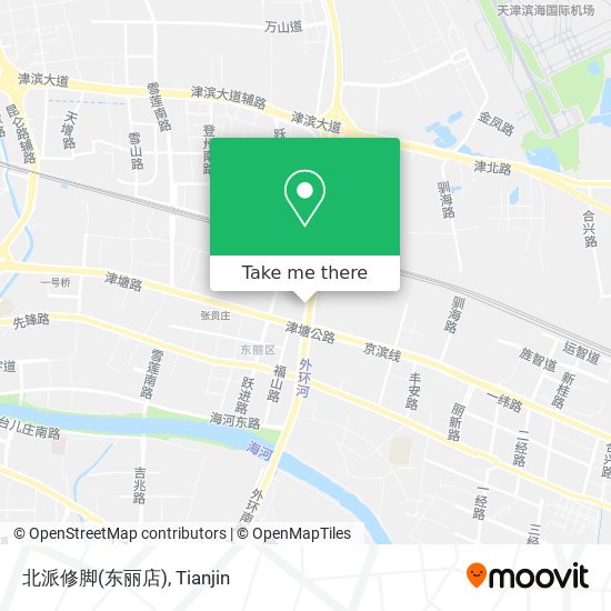 北派修脚(东丽店) map