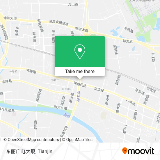 东丽广电大厦 map