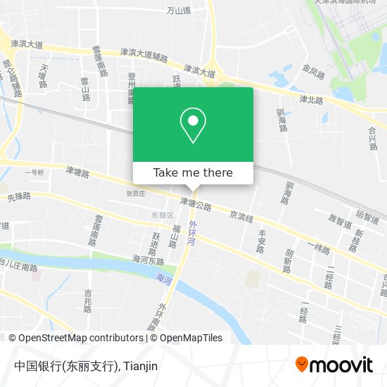 中国银行(东丽支行) map