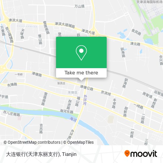 大连银行(天津东丽支行) map