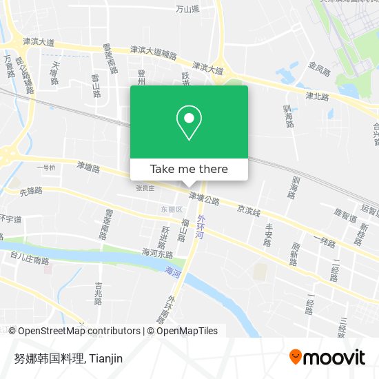 努娜韩国料理 map