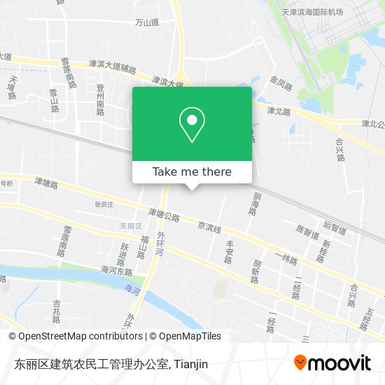 东丽区建筑农民工管理办公室 map