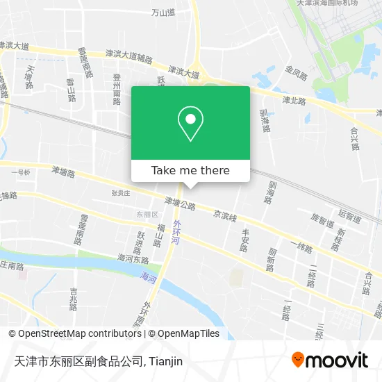 天津市东丽区副食品公司 map