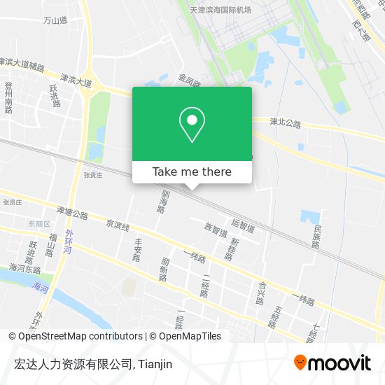 宏达人力资源有限公司 map