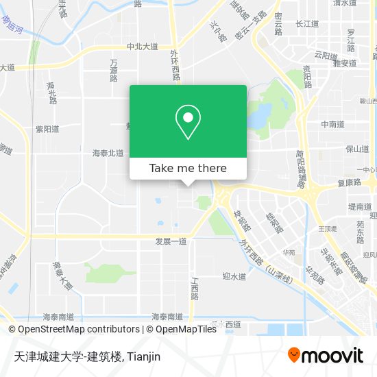 天津城建大学-建筑楼 map