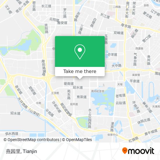 燕园里 map
