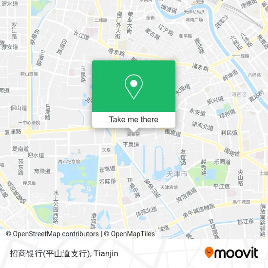 招商银行(平山道支行) map
