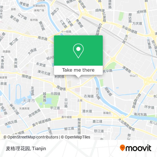麦格理花园 map