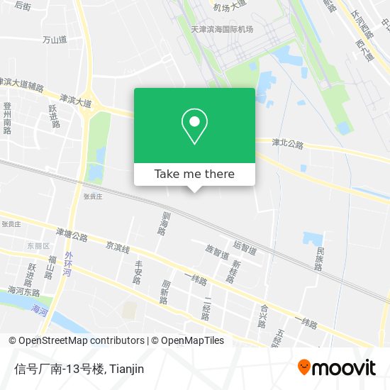 信号厂南-13号楼 map