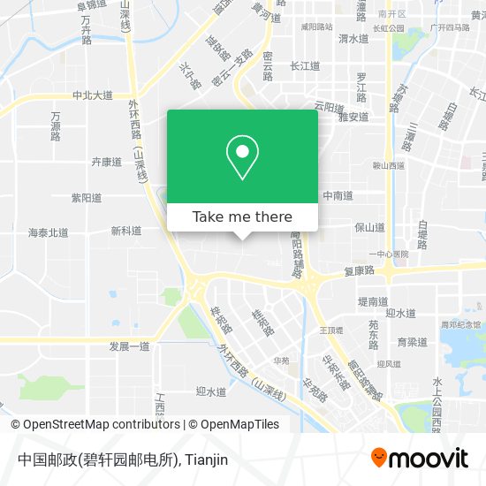 中国邮政(碧轩园邮电所) map