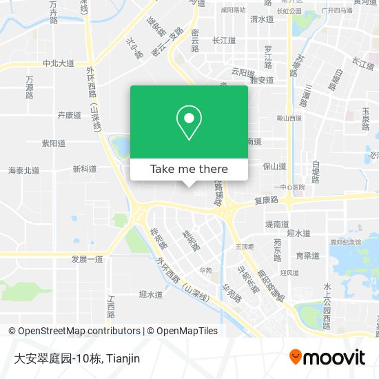 大安翠庭园-10栋 map