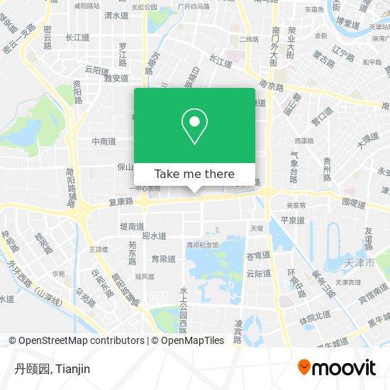 丹颐园 map