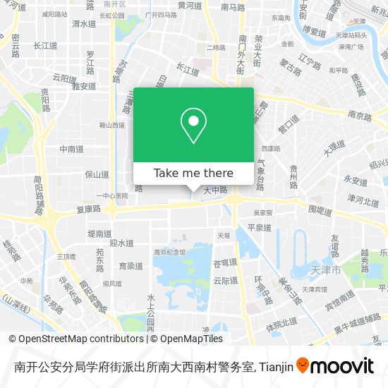 南开公安分局学府街派出所南大西南村警务室 map