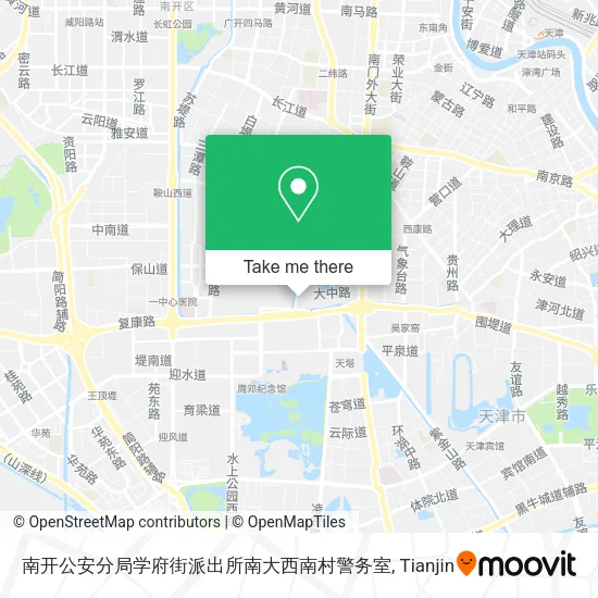 南开公安分局学府街派出所南大西南村警务室 map