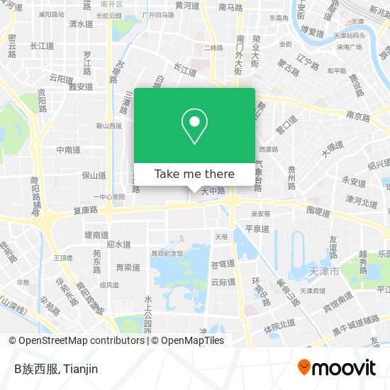 B族西服 map
