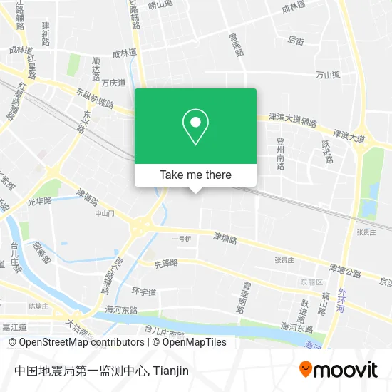 中国地震局第一监测中心 map