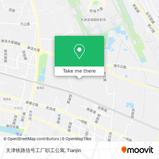 天津铁路信号工厂职工公寓 map