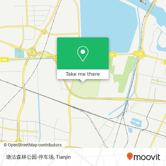 塘沽森林公园-停车场 map