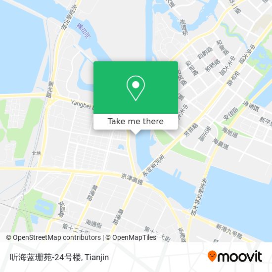听海蓝珊苑-24号楼 map