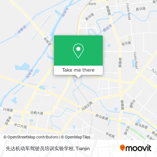 先达机动车驾驶员培训实验学校 map