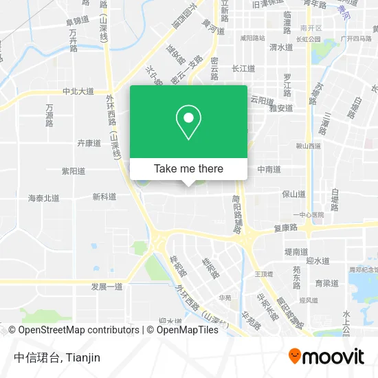 中信珺台 map