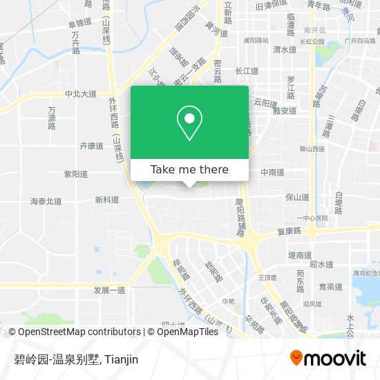 碧岭园-温泉别墅 map