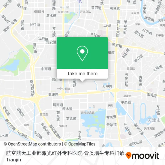 航空航天工业部激光红外专科医院-骨质增生专科门诊 map