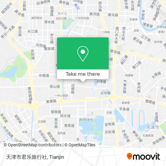 天津市君乐旅行社 map