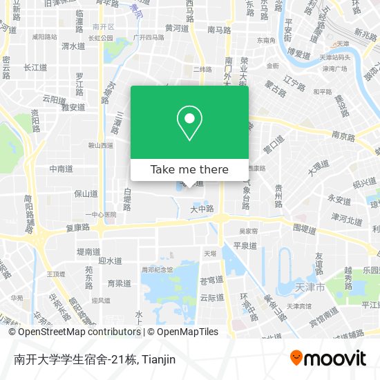 南开大学学生宿舍-21栋 map