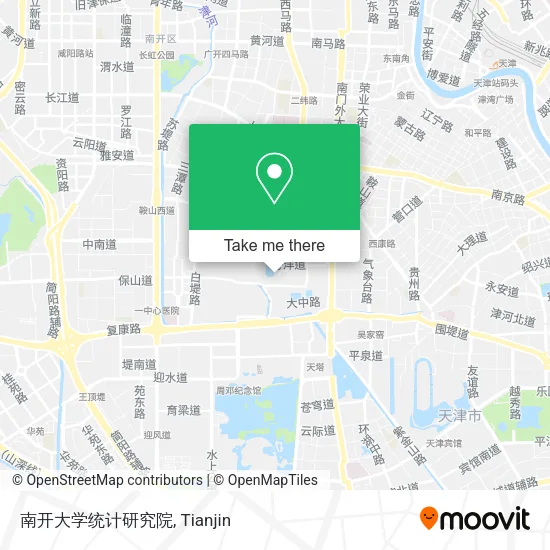 南开大学统计研究院 map