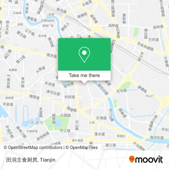 田润主食厨房 map