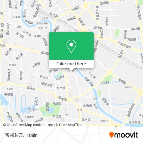 富邦花园 map