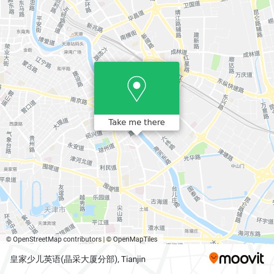 皇家少儿英语(晶采大厦分部) map