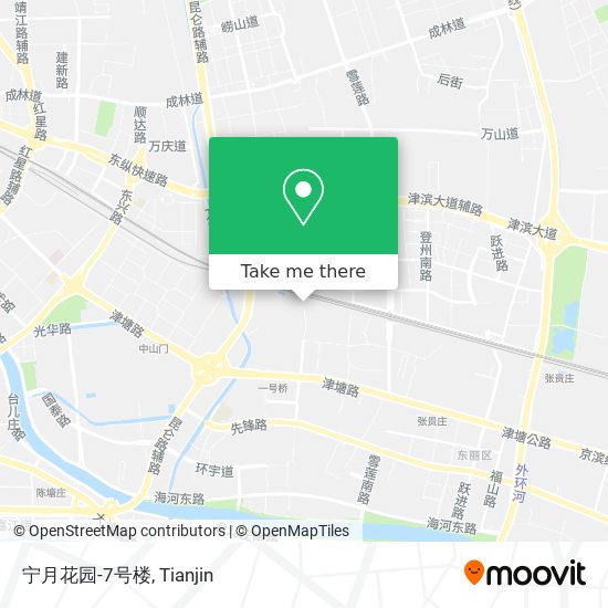 宁月花园-7号楼 map