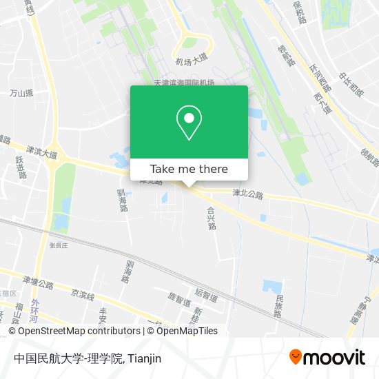 中国民航大学-理学院 map