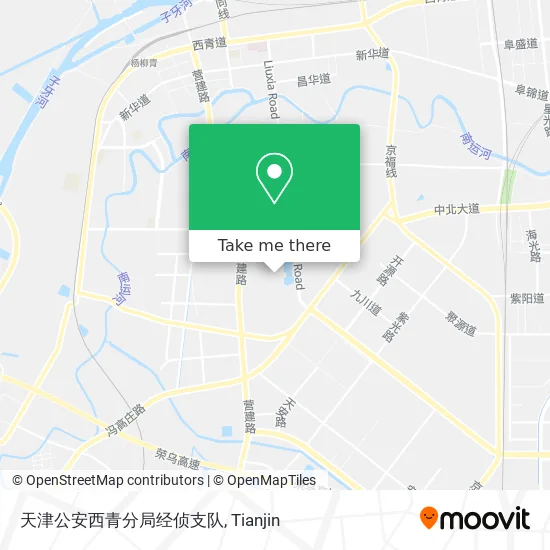 天津公安西青分局经侦支队 map
