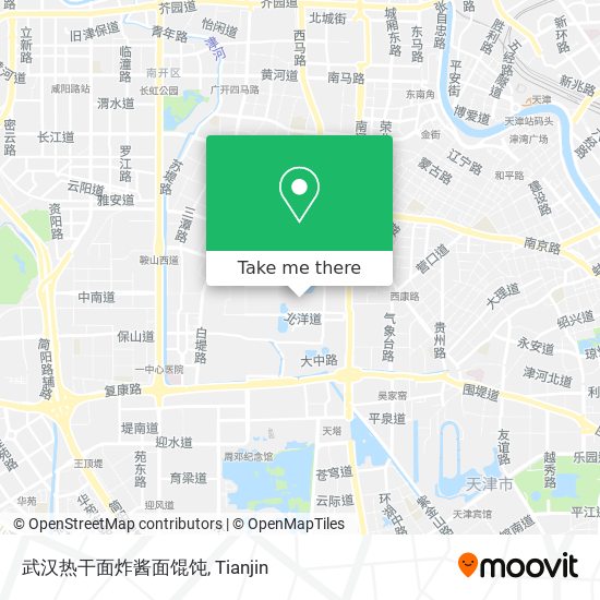 武汉热干面炸酱面馄饨 map
