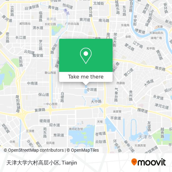 天津大学六村高层小区 map